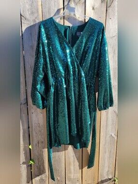 Anthropologie Sequin Dress
